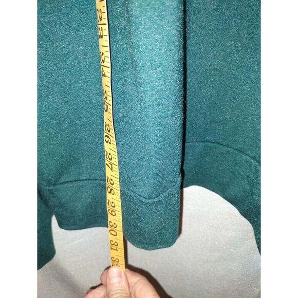 REEBOK MENS 1/4 ZIP LONG SLEEVE PULLOVER SHIRT SIZE XL Green Speedwick REEcycled - Picture 6 of 7